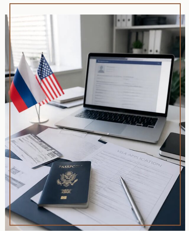 Оформление визы в США для туристов и бизнеса в Протвине