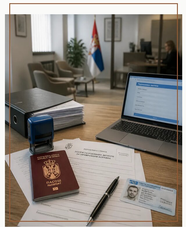 Оформление ПМЖ в Сербии для переезда в Протвине под ключ